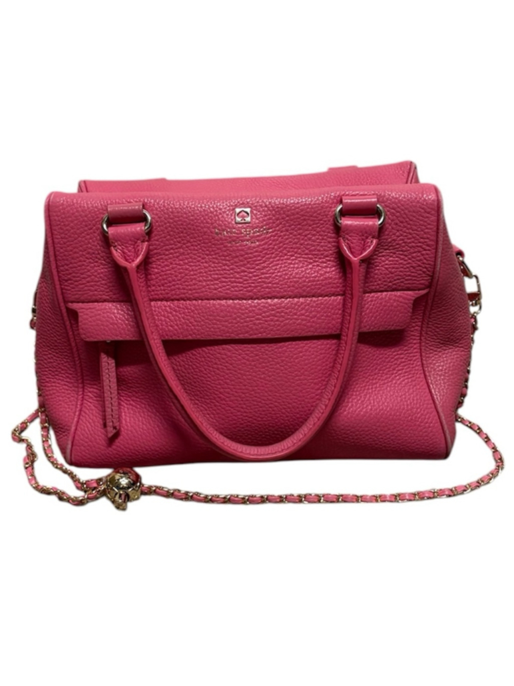 Kate Spade New York Hadlen Grant Park pink vintage crossbody 2 way purse bag EUC